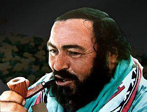 Luciano-Pavarotti-and-his-pipe-Big-Luciano-Bel-Canto-and-Pipe-Alpascia-img-97295-w300-h228