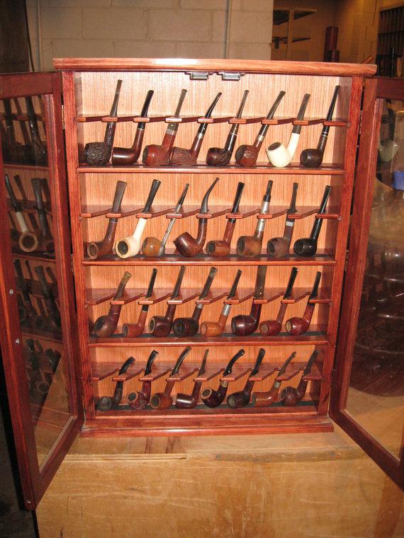 Pipe cabinet with doors