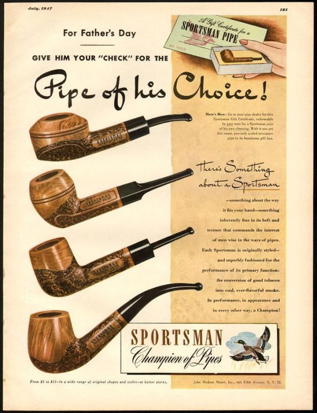 pipe ads sportsman