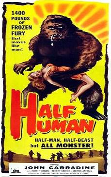 half-human-american-poster